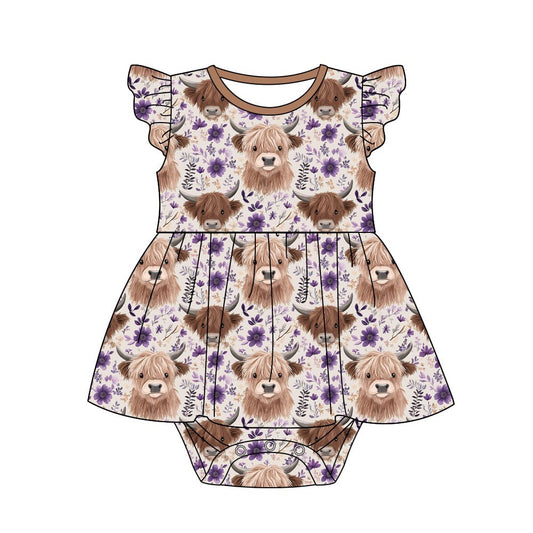 Highland Blooms Twirl/Body Suit